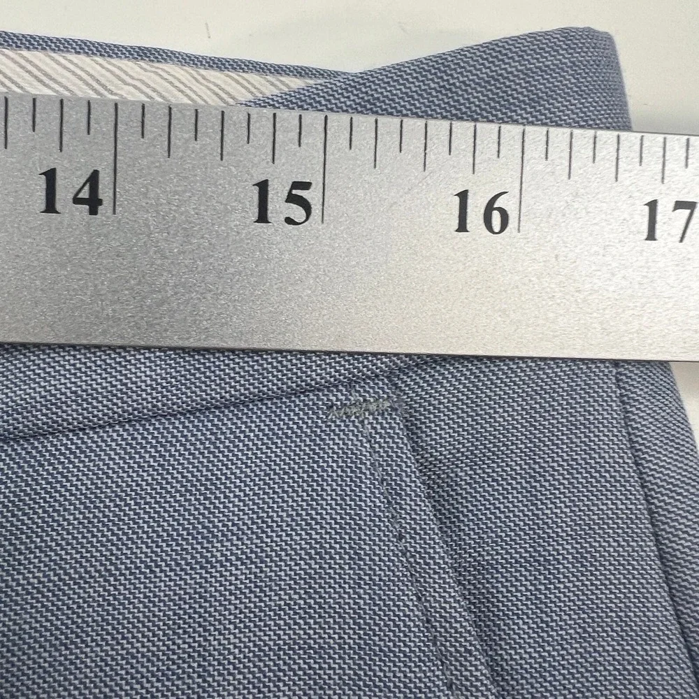 Ballin Comfort EZE Blue Super 110 Wool Pants Made in‎ Canada 33